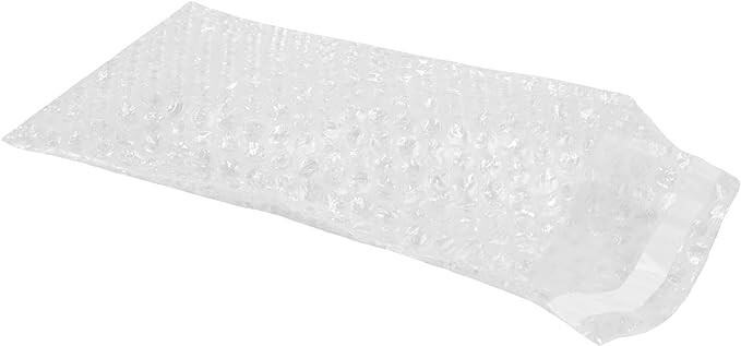 Polycyberusa 250 Pack 6″x 9″ Clear Bubble Pouch Bags, Bubble Cushioned Pouches