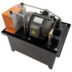 220V 3PH 1500W Small Hydraulic Stations Air-cooled Hydraulic Test Bench