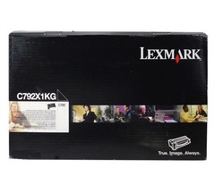 Lexmark C792X1KG Black 20,000 Page-Yield Extra High-Yield Toner Brand New Sealed