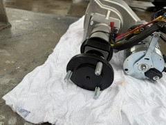 ASI Drives 9933 24V DC Gear Motor 36:1 Gearbox w/ Brake 102 RPM New Open Box