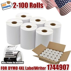 DYMO 4XL Labels Direct Thermal Shipping Labels 4″x6″ 1744907 Compatible Any Roll