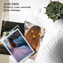 Golden State Art, Pack of 100 11 1/4 x 14 1/8 Crystal Clear 11×14,