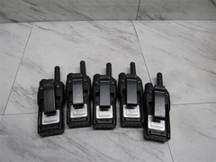 Lot of 5 Advanced Wireless AWR4000 Advantage Two Way Radios!