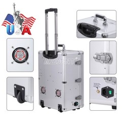 Portable Dental Delivery Unit with Air Compressor Suction Strong Weak Suction