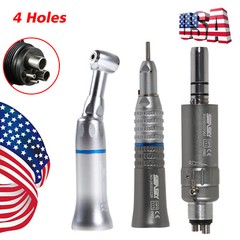 Low Speed E-type 4Hole Contr angle Air Motor Nosecone Fit NSK YAD4 Dental