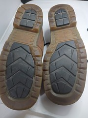Dr. Martens P0313 Industrial Steel Toe Safety Work Shoes Brown Men’s Size 13 EH