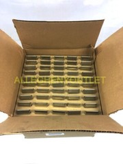 QTY 50 Nickel Military Belt Buckle End Tips for Cotton Webbing – 1.25 Inch NIB