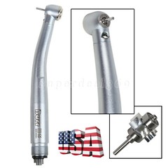 Dental High Speed E-generator LED Fiber Optic Handpiece 4Hole for KAV UDM4