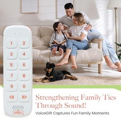 VOICEGIFT PLAY Holiday Gift, 10 Hour Text to Audio Encoder for Adults, White
