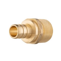 EFIELD 20 PCS 1/2″ PEX x 1/2″ Male NPT Adapters Brass Crimp Fittings, Lead Free