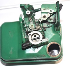Briggs 5HP Engine Model 130212 * GAS FUEL TANK, CARBURETOR, LEVER LINKAGE * Part