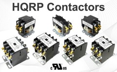 AC Condenser Contactor HVAC Definite Purpose Relay 1-4 Pole 24 or 120V UL Listed