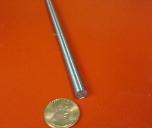 4140/4142 Steel Rod, Metric 7 mm Dia. (-0.051) x 3 FT Length