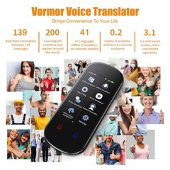 Language Translation Device 139+Languages Two-Way Instant Voice Photo Translator