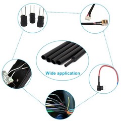 25 ft Dual Wall Adhesive Glue Lined Φ1/4″ (6.4mm) Heat Shrink Tubing 3:1 Ratio