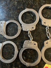 Smith & Wesson Hand & Ankle Cuffs Lot Of 7 Read