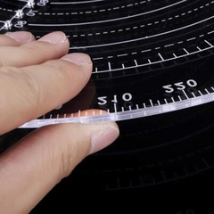 300mm /11.8inch Round Center Finder Compass For Wood Turners Lathe Work Clear Ac
