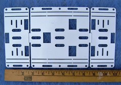 Retrofit Kit 8′ T8 T12 2 Bulb Fluorescent Light Strip Fixture to 4 4′ LED Tubes
