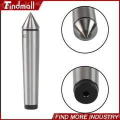 New Carbide Tipped Lathe Dead Point Center Morse Taper 60 Degree Point MT2 #2