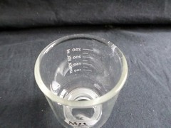Kimble Deltaware 300mL Glass Vacuum Micro Filtration Funnel 47mm Chipped, 93705