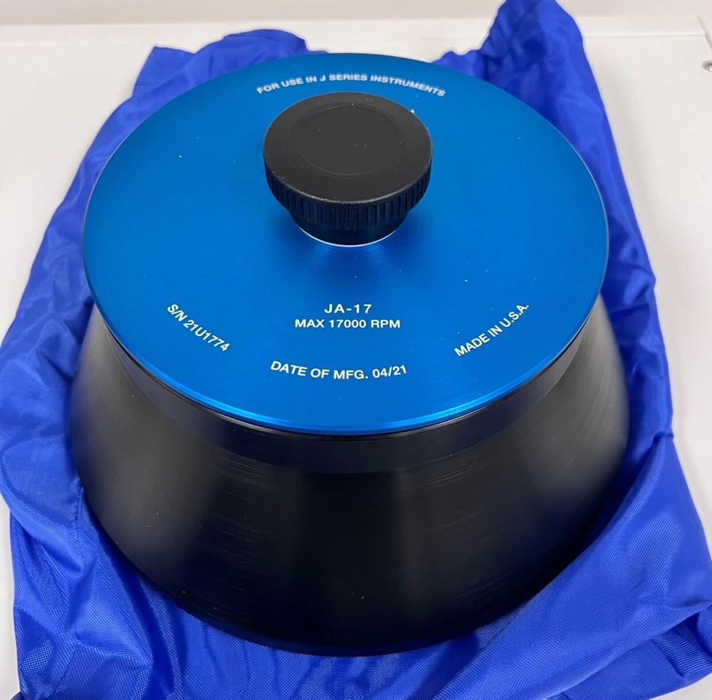 JA-17 Fixed-Angle Rotor Beckman Coulter 17,000 RPM 14x50mL J2 J6 J-26 Avanti J