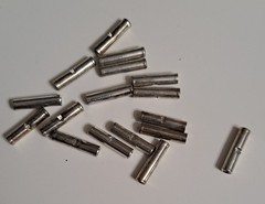 3M Scotchlok Butt Connector Seamless Non-Insulated, M14BCX Pack of 100