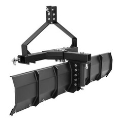 3 Point 52″ Width Rear Grading Blade Scraper Blade fits Category 0 1 Tractor