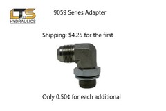 1/2″ Male JIC x 1/2″ Male BSPP British Parallel Pipe 90° Adapter 9059-08-08