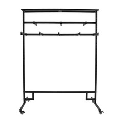 Clothing Display Rack, Floor Standing Garment Rack, 8 Arms Clothing Rack