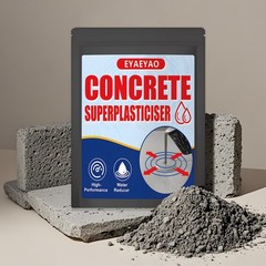 Concrete Super Plasticizer, Concrete Admixture, 8 Ounces High Range Water Red…