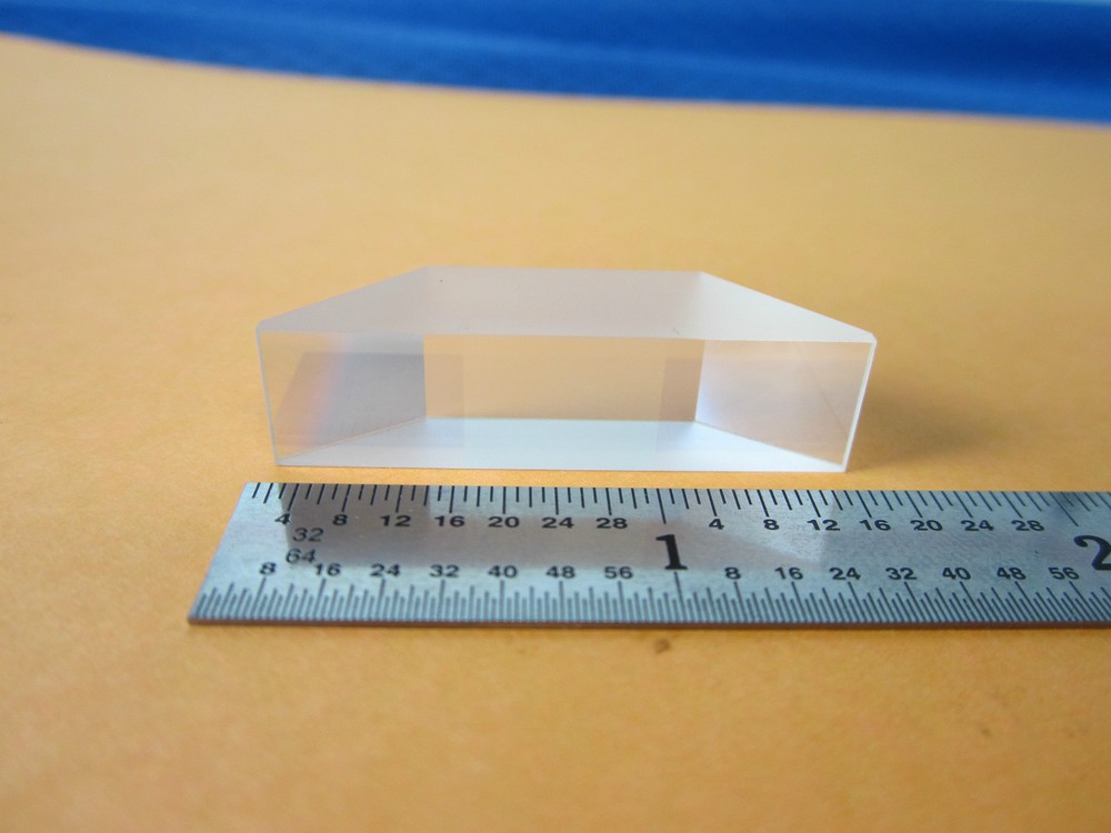 OPTICAL MIL SPEC PRISM RECTANGULAR LASER OPTICS AS PICTURED BIN#6V-12