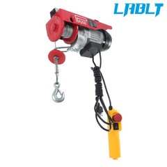 LABLT PA200 Mini Electric Hoist 440lbs/200kg 6.6ft/2m Wired Remote Control