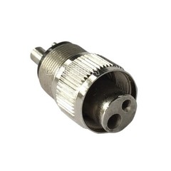 Dental Handpiece Tubing Change Adapter Connector Converter 4Holes to 2Holes