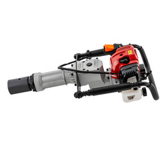 52CC 2.3HP Gas Powered T Post Driver Pile Push Fence Farm 2-Stroke + 2 Post Head