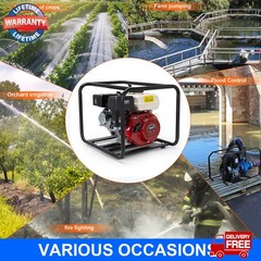 6.5 HP 4 Stroke 2inch Gas Water Pump Semi-Trash Water Pump Transfer Pump 200cc
