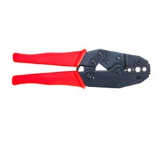 Ratchet Action Coax Cable Connector Crimp Tool F Type BNC RG58 RG59 RG6 RG62
