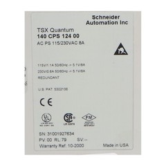 Schneider Automation 140CPS12400 Used UMP