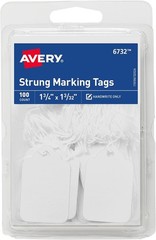 Avery Strung Marking Tags with String Attached, Gift Tags – Pack of 100