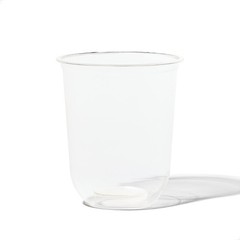 TOSSWARE NATURAL Arc – Plant Based Clear Cold Cups 16 oz – Plastic Alternativ…