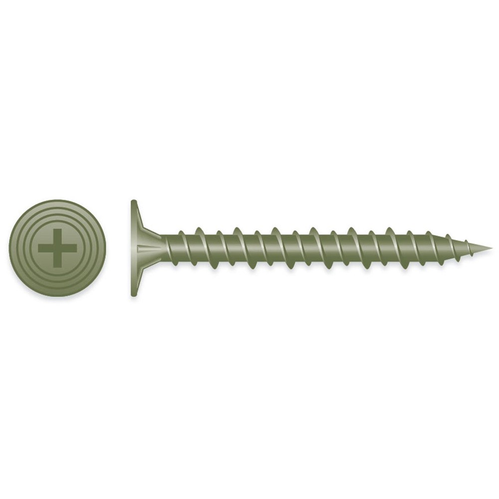 #8 x 1-1/4″ PHILLIPS WAFER HEAD RUSPERT CEMENT BOARD SCREWS 5,000ct | 814CB