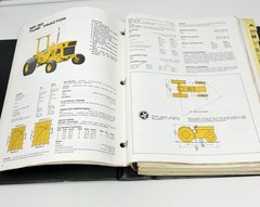 Vintage Massey Ferguson Manual MF300 Crawler Loader & Buyers Guide As Is Read