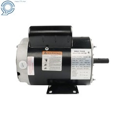 3.7 HP 1 Phase Electric Motor 3450RPM Compressor Duty 56 Frame 5/8″ Shaft 230 V