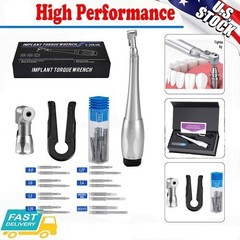 Dental Implant Prosthetic Torque Wrench +Screw Drivers /Implant Locator 3D