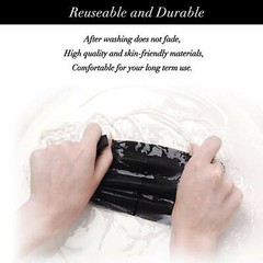 1/3/5/10/25//50/100 Black Face Mask Washable Reusable Cotton Safety Respirator