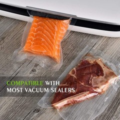 Vacuum Sealer Bags, 6 Rolls 11″x20′, 120Feet | Commercial Grade, BPA Free, Cu…