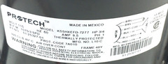 EMERSON K55HXEFD-7277 Blower Motor 51-25327-01 3/4HP 115V RPM 1075/3SPD #CMP392