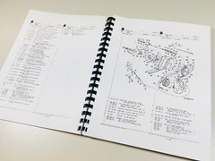 Lot International 1440 Combine Operators Parts Manuals Owners Catalog Book