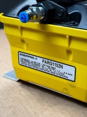 ENERPAC Hydraulic Pump: 10,000 psi Max. Op Pressure, 127 cu PARG1102N