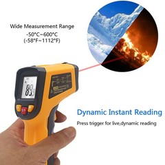 Ketotek Digital Infrared Thermometer Temperature Gun -58°F-1112 °F(-50°C – 60…