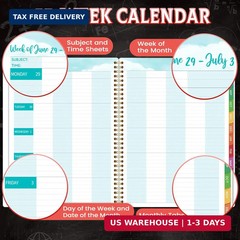 Teacher Planner 2026-2027 – 2026-2027 Teacher Planner Academic Year, Jul. 2026 –